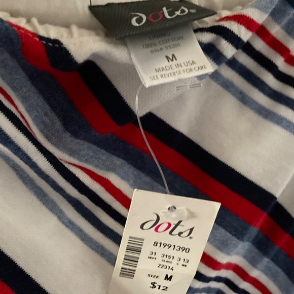 Tube Top Patriotic red, white, blue Holidays sz M - Picture 6 of 6